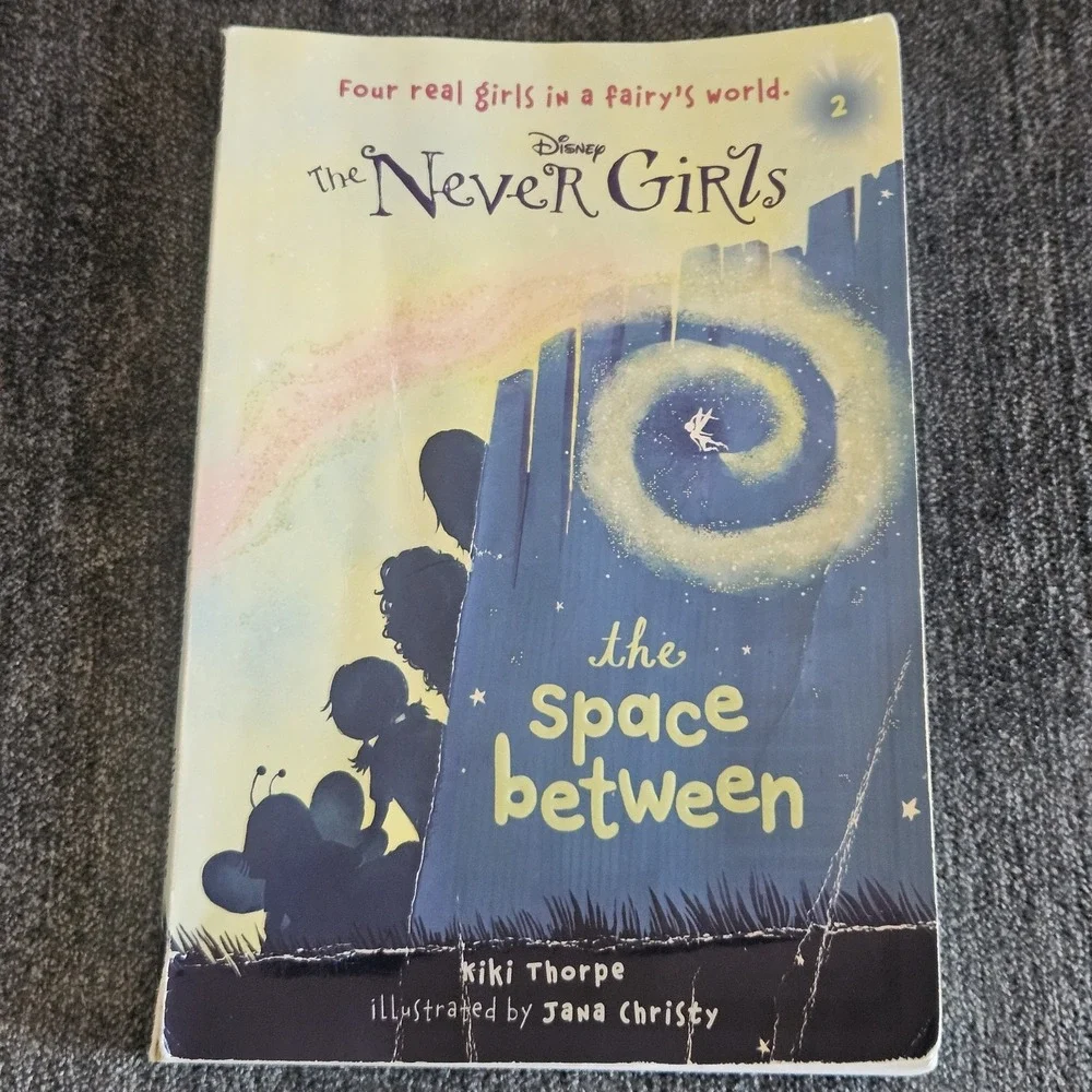 Lot Of 3 Disney The‎ Never Girls Books Kiki Thorpe Paperback 1, 2, And 3